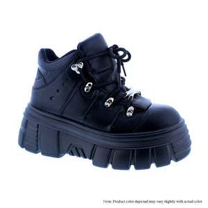 Black Chunky Shoe - Powerful