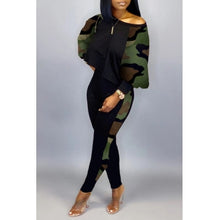 Load image into Gallery viewer, Casual Camo 2 Piece Jumper - Available in Plus Size