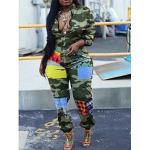 Load image into Gallery viewer, Trendy Camo Print One-Piece - Available in Plus Sizes